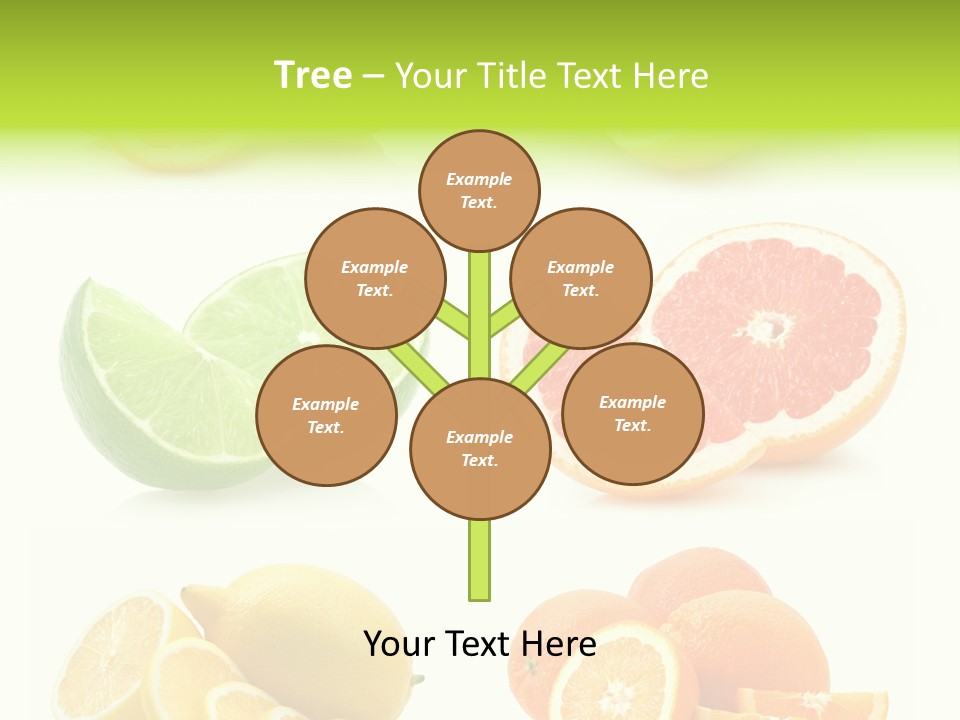 Juicy Reflection Sweet PowerPoint Template