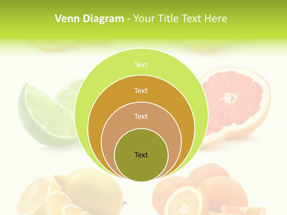 Juicy Reflection Sweet PowerPoint Template