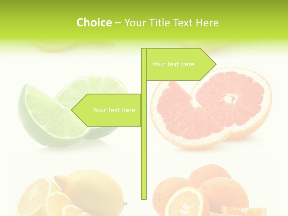 Juicy Reflection Sweet PowerPoint Template