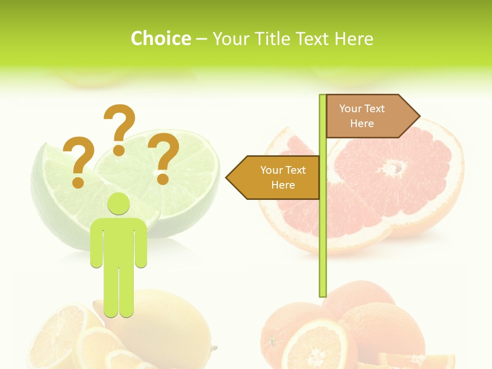 Juicy Reflection Sweet PowerPoint Template