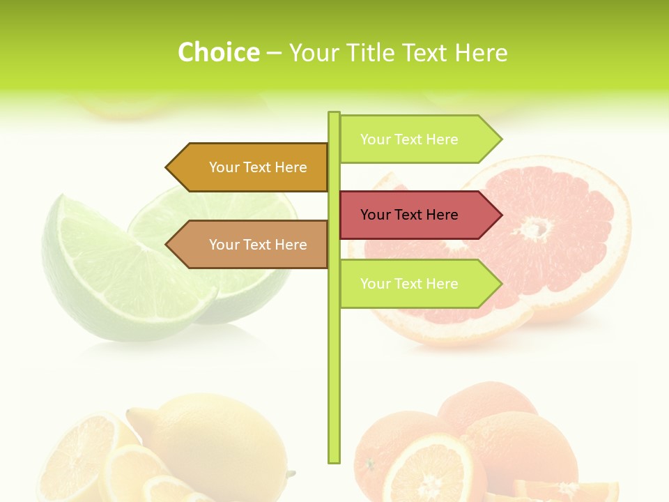 Juicy Reflection Sweet PowerPoint Template