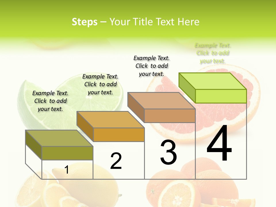 Juicy Reflection Sweet PowerPoint Template