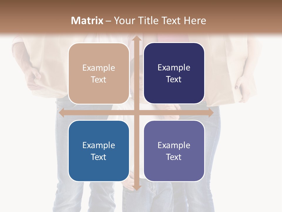 Caucasian Female Cute PowerPoint Template