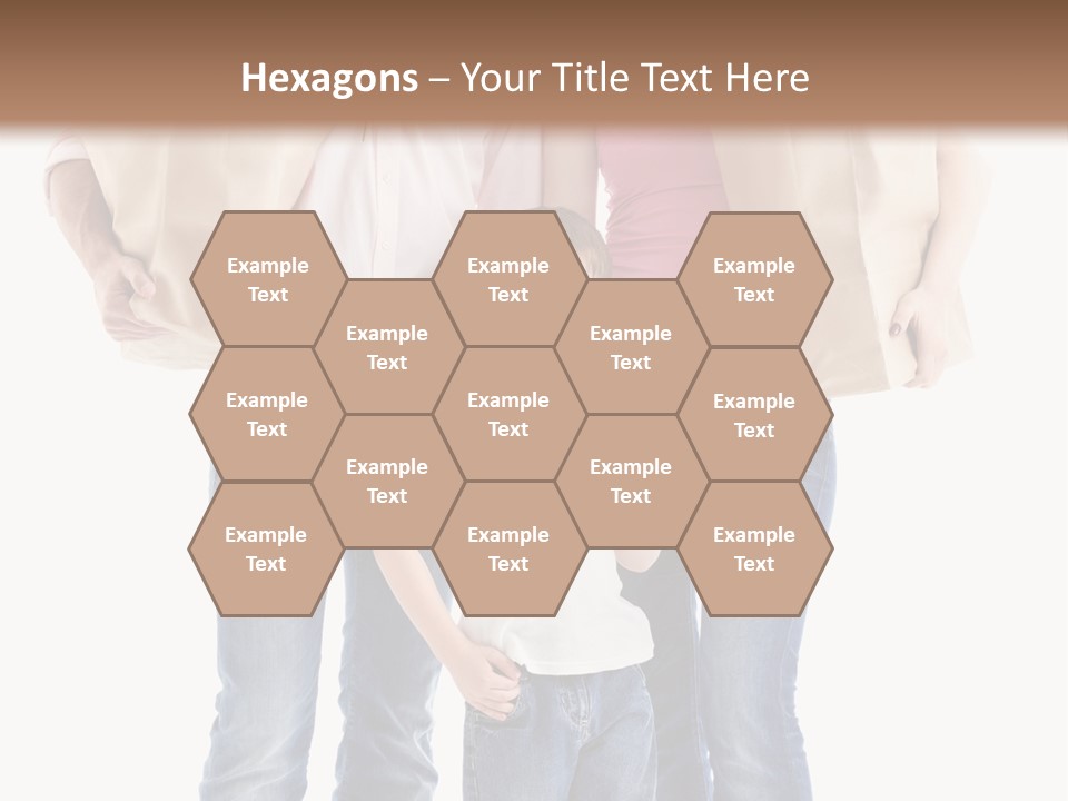 Caucasian Female Cute PowerPoint Template