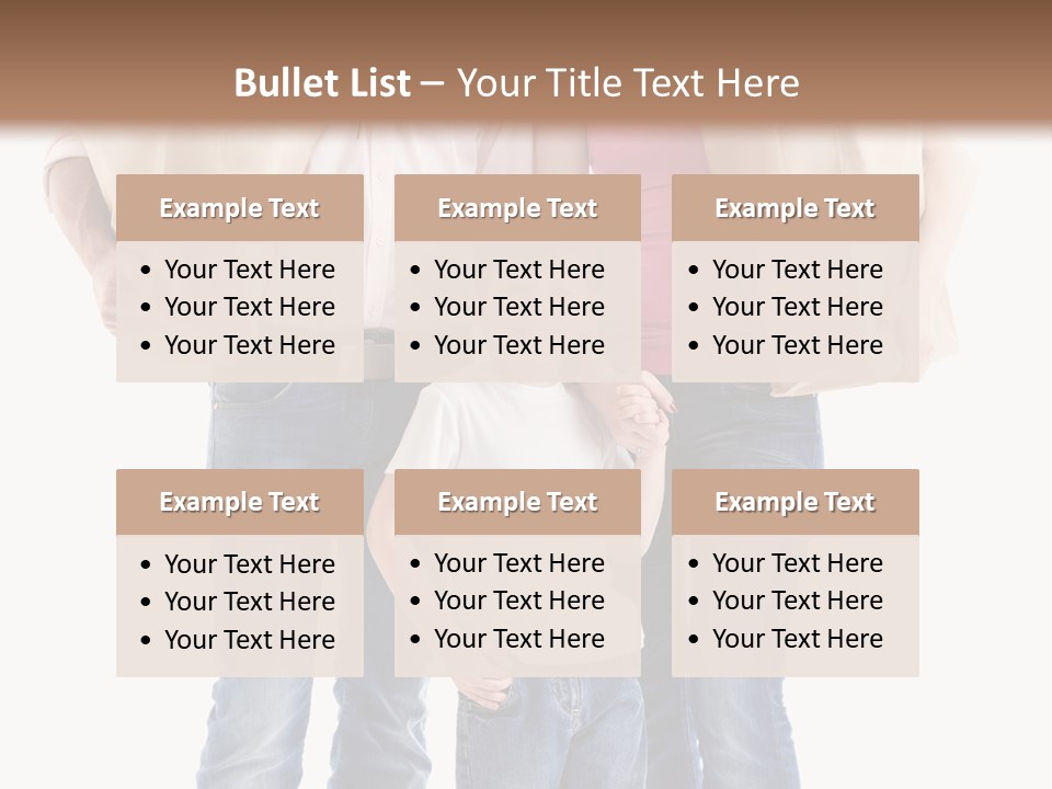 Caucasian Female Cute PowerPoint Template