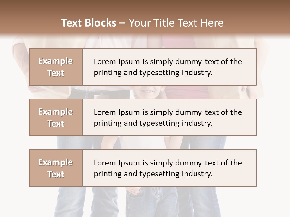 Caucasian Female Cute PowerPoint Template
