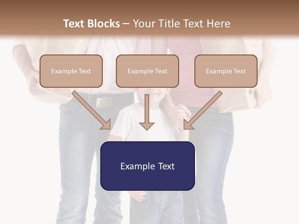 Caucasian Female Cute PowerPoint Template