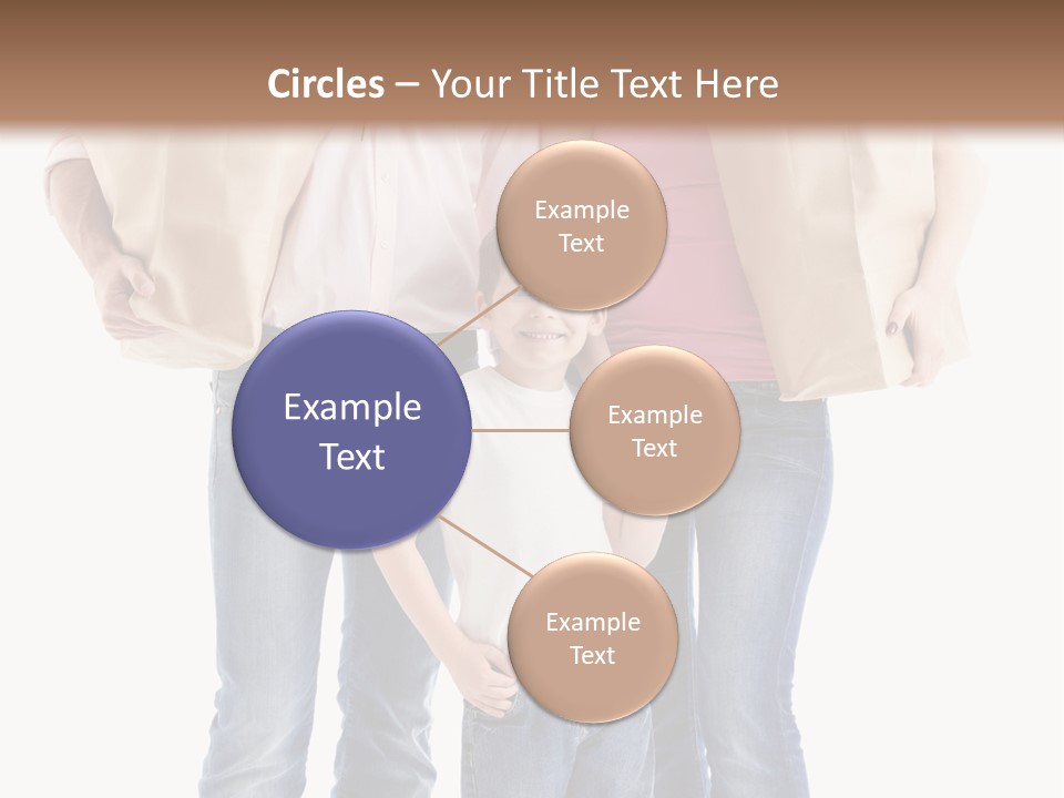 Caucasian Female Cute PowerPoint Template