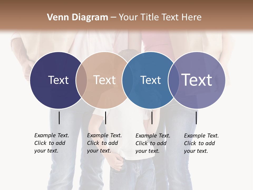 Caucasian Female Cute PowerPoint Template