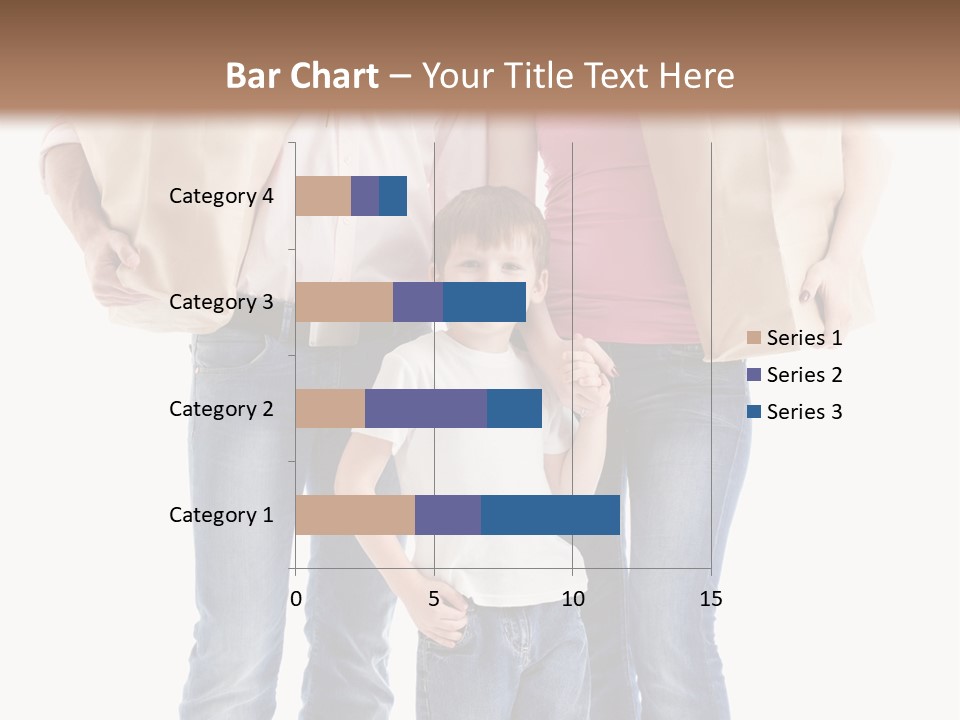 Caucasian Female Cute PowerPoint Template