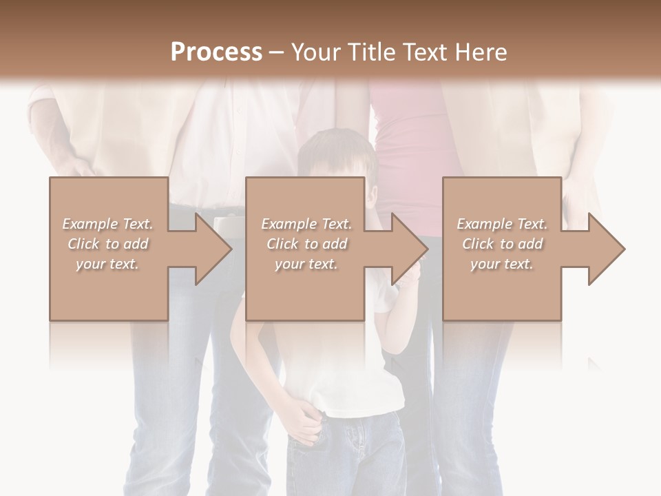 Caucasian Female Cute PowerPoint Template