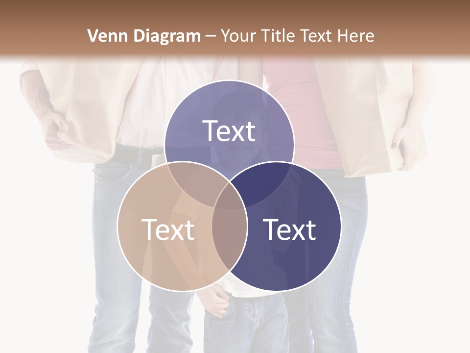 Caucasian Female Cute PowerPoint Template