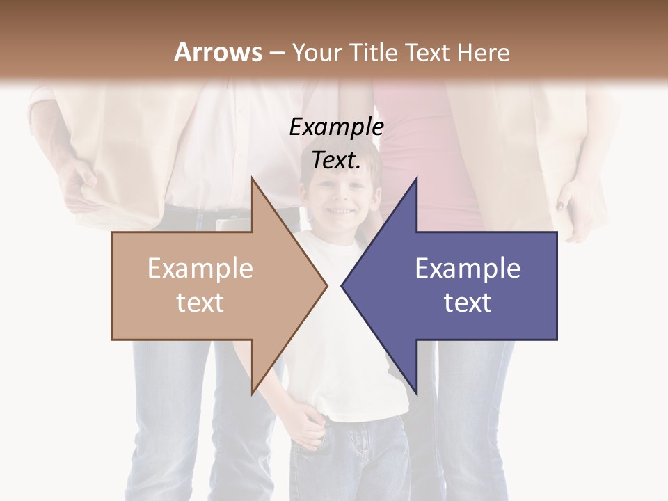 Caucasian Female Cute PowerPoint Template