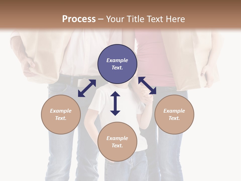 Caucasian Female Cute PowerPoint Template