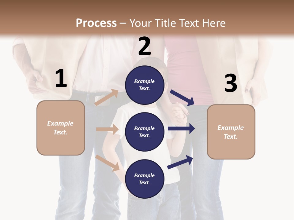 Caucasian Female Cute PowerPoint Template