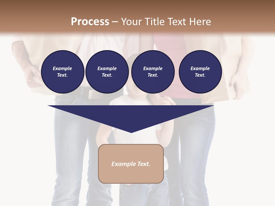 Caucasian Female Cute PowerPoint Template