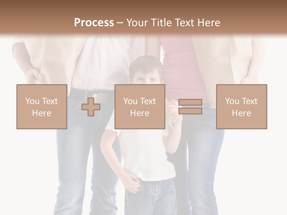 Caucasian Female Cute PowerPoint Template