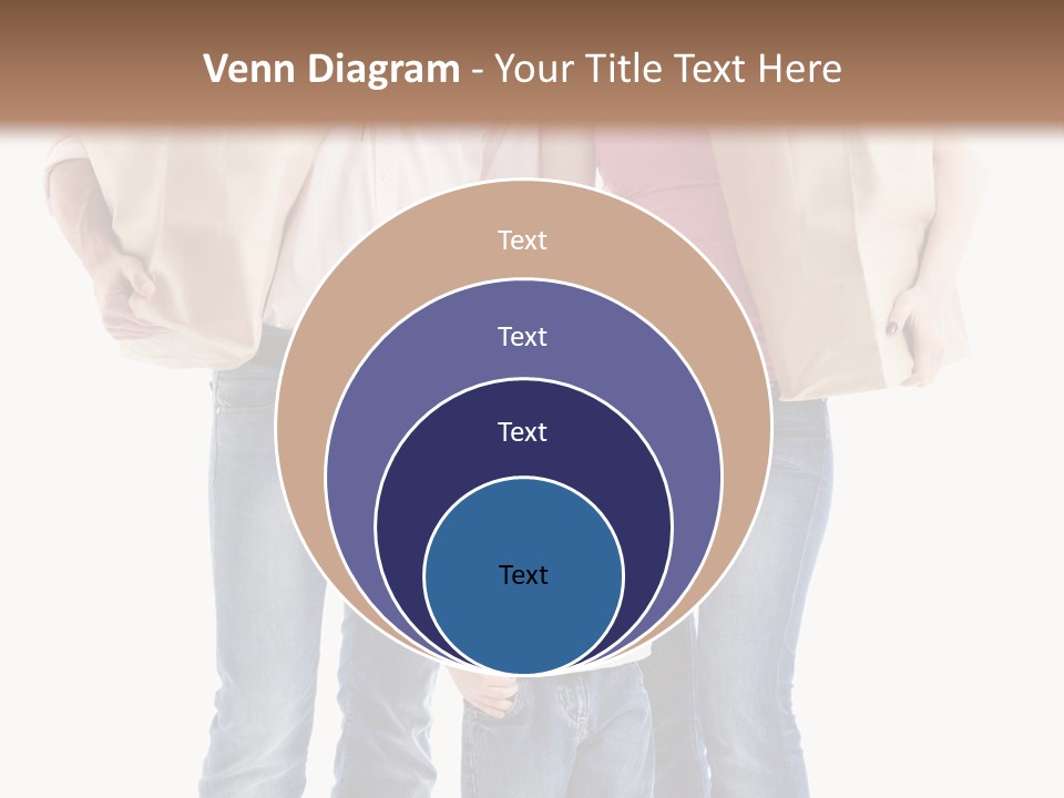 Caucasian Female Cute PowerPoint Template