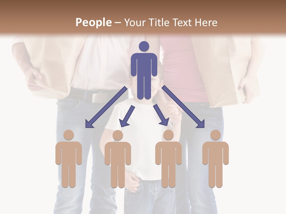 Caucasian Female Cute PowerPoint Template