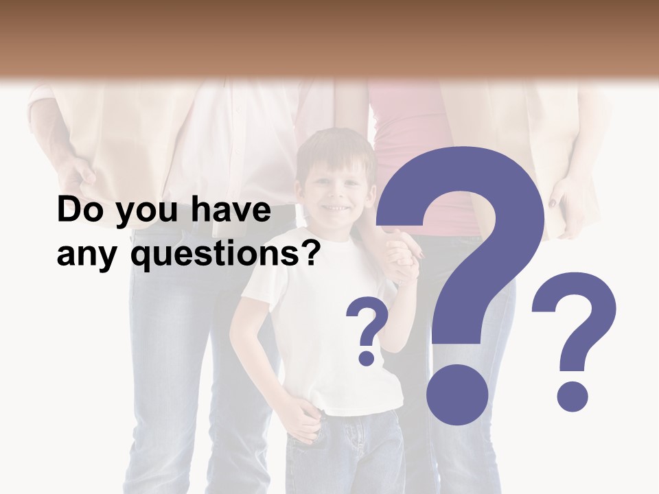 Caucasian Female Cute PowerPoint Template