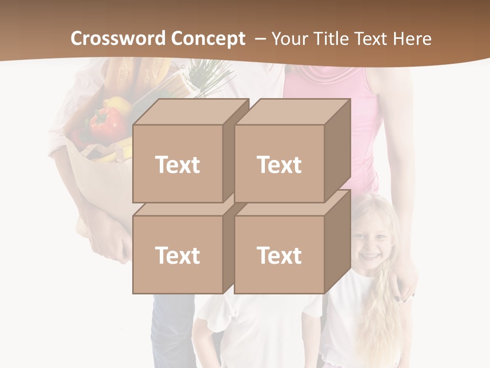 Buying Kid Child PowerPoint Template