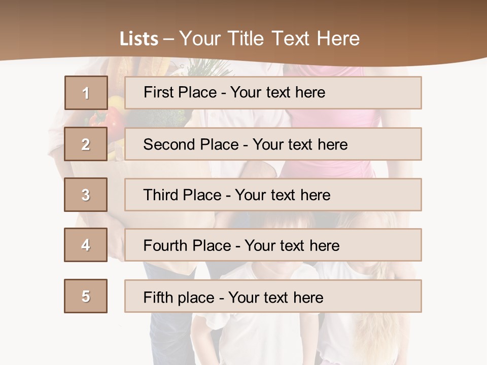Buying Kid Child PowerPoint Template