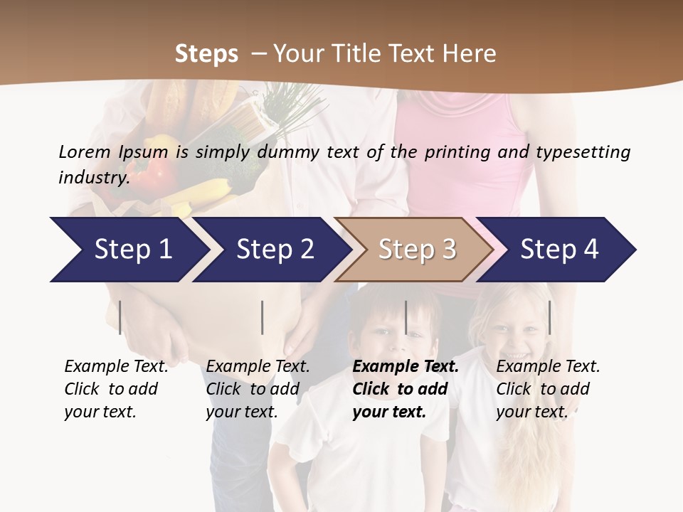 Buying Kid Child PowerPoint Template