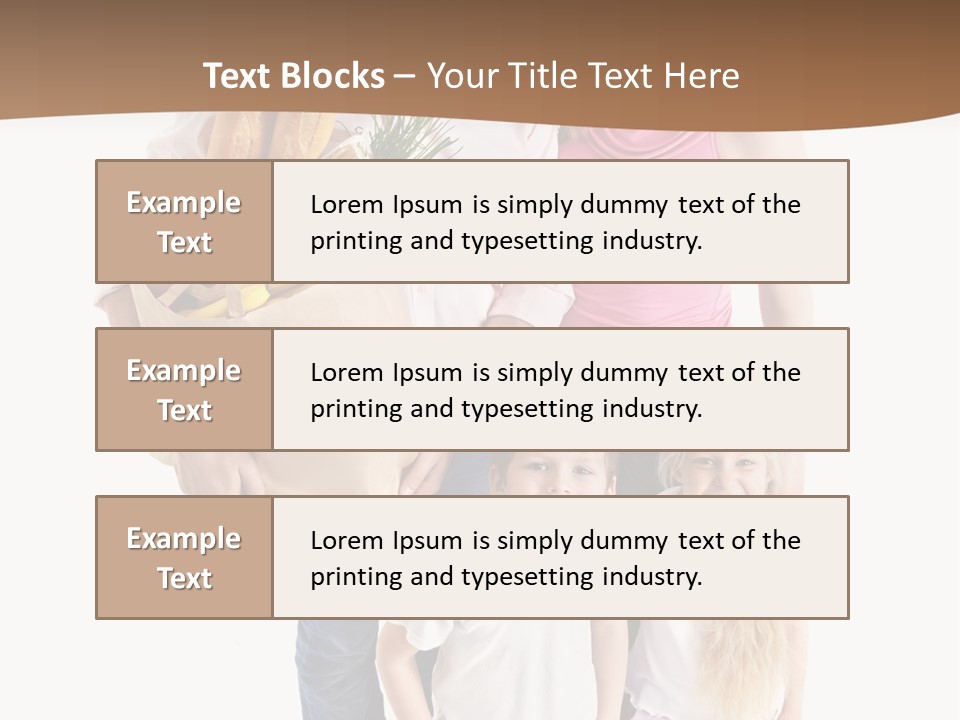 Buying Kid Child PowerPoint Template