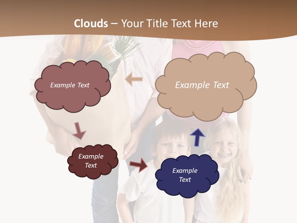 Buying Kid Child PowerPoint Template