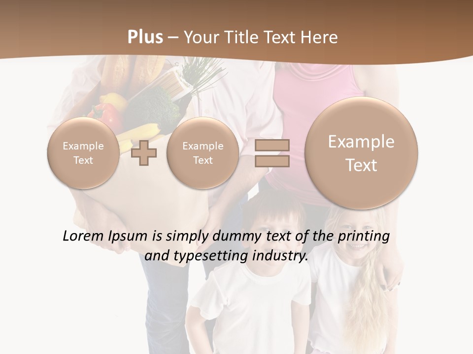 Buying Kid Child PowerPoint Template