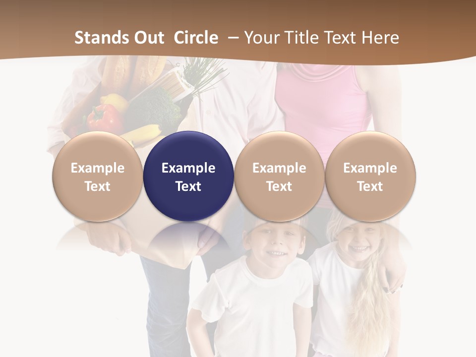 Buying Kid Child PowerPoint Template