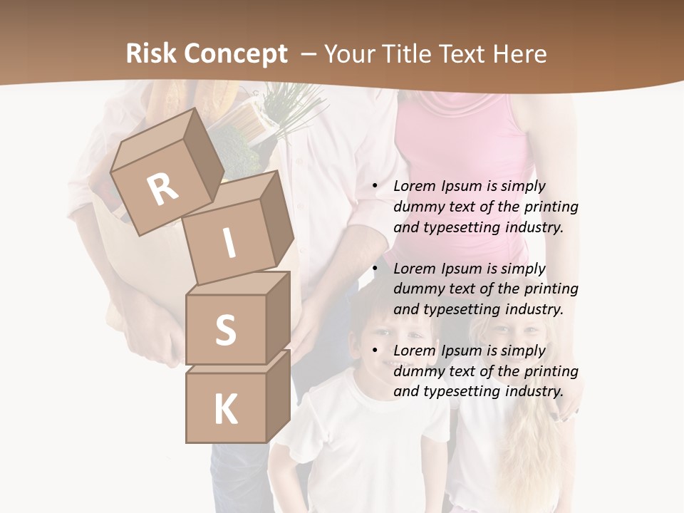 Buying Kid Child PowerPoint Template