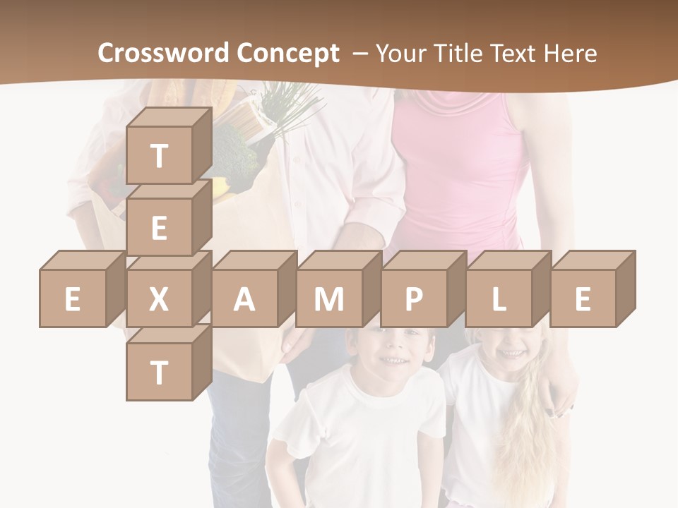 Buying Kid Child PowerPoint Template