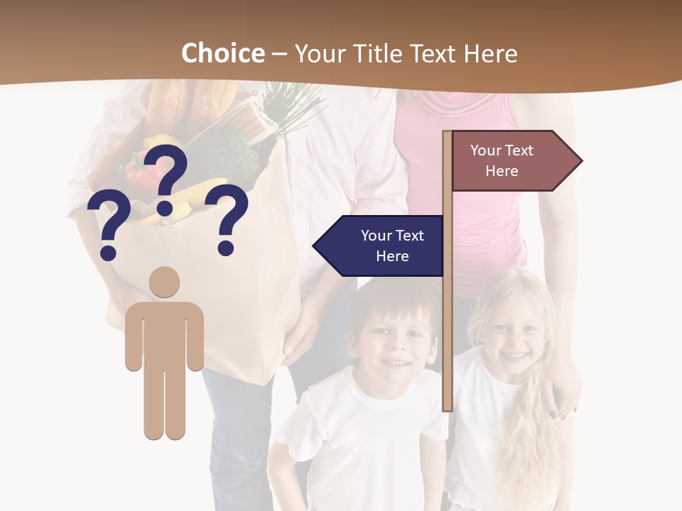 Buying Kid Child PowerPoint Template