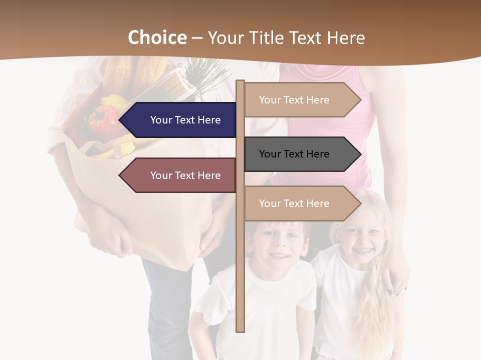 Buying Kid Child PowerPoint Template