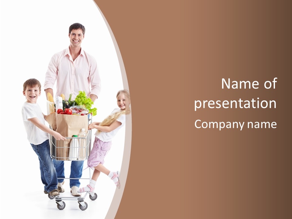 Son Human Boy PowerPoint Template