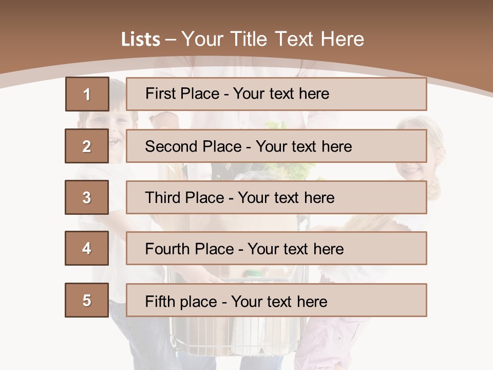 Son Human Boy PowerPoint Template