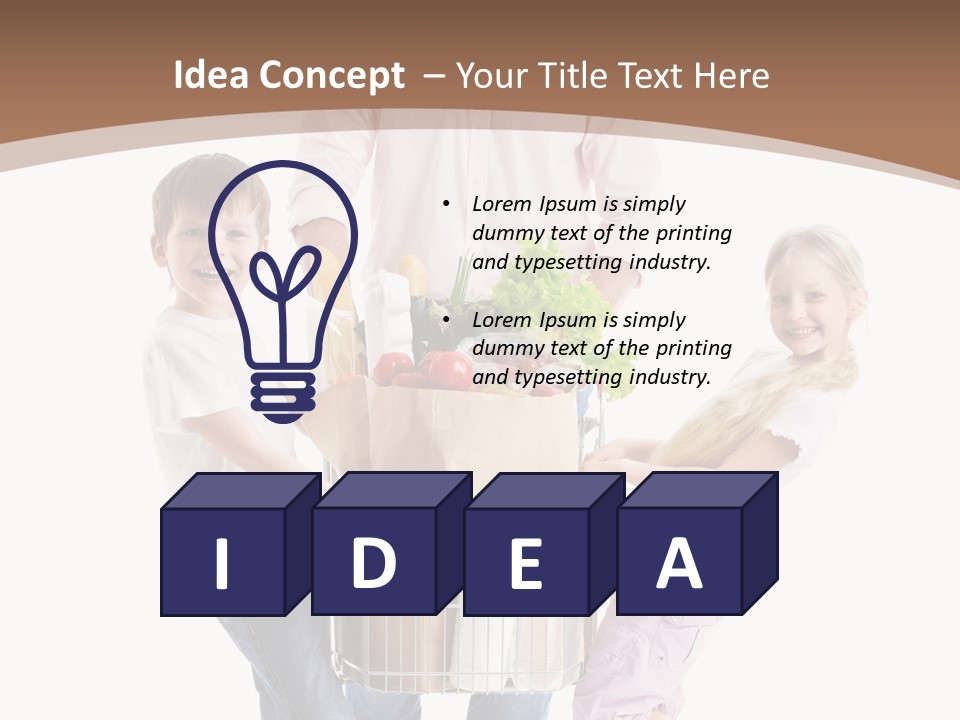 Son Human Boy PowerPoint Template