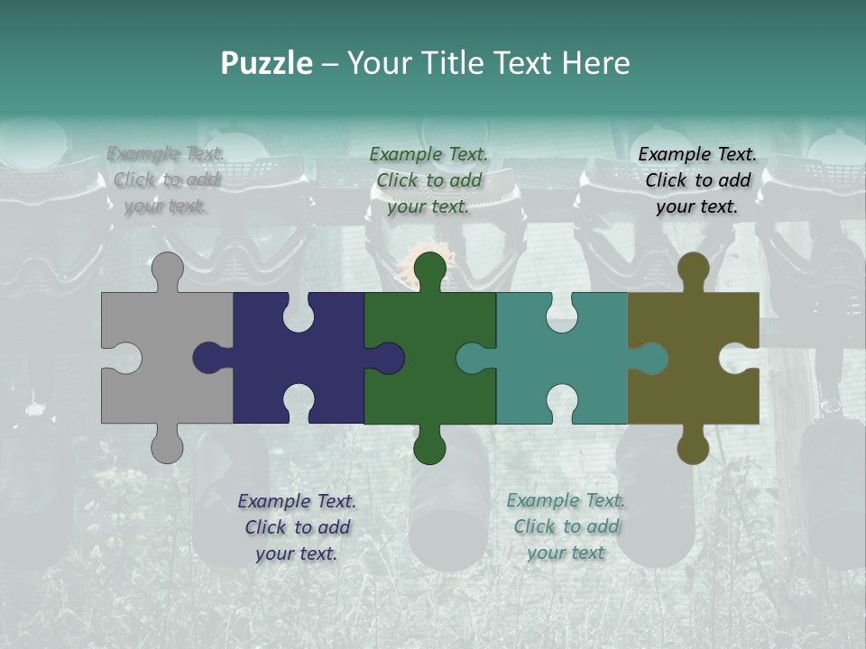 Military Protection Uniform PowerPoint Template