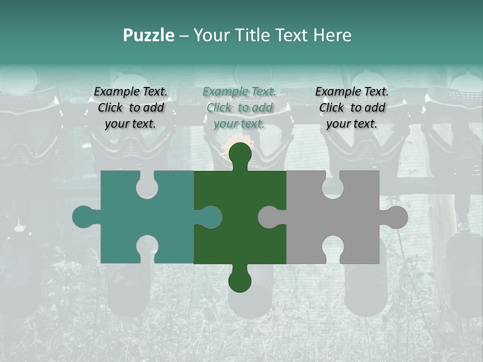 Military Protection Uniform PowerPoint Template