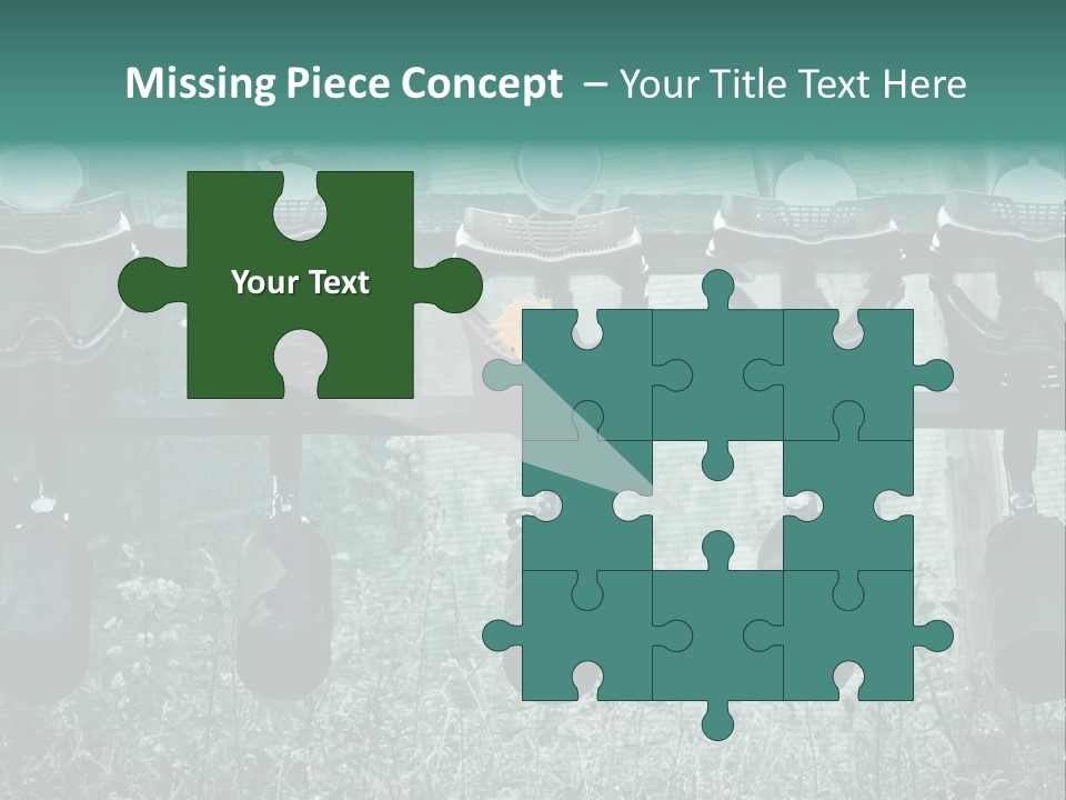 Military Protection Uniform PowerPoint Template