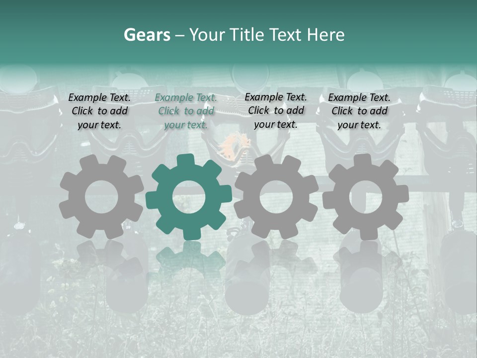 Military Protection Uniform PowerPoint Template