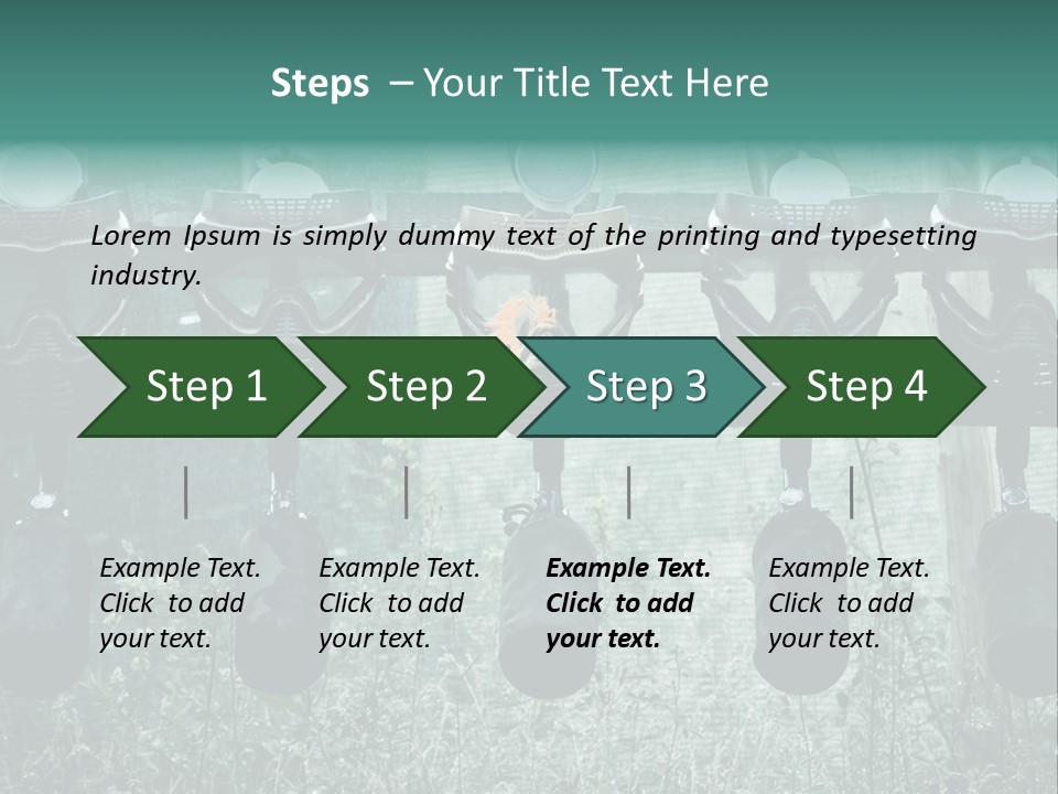 Military Protection Uniform PowerPoint Template