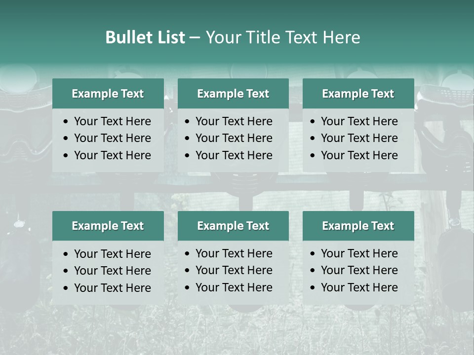 Military Protection Uniform PowerPoint Template