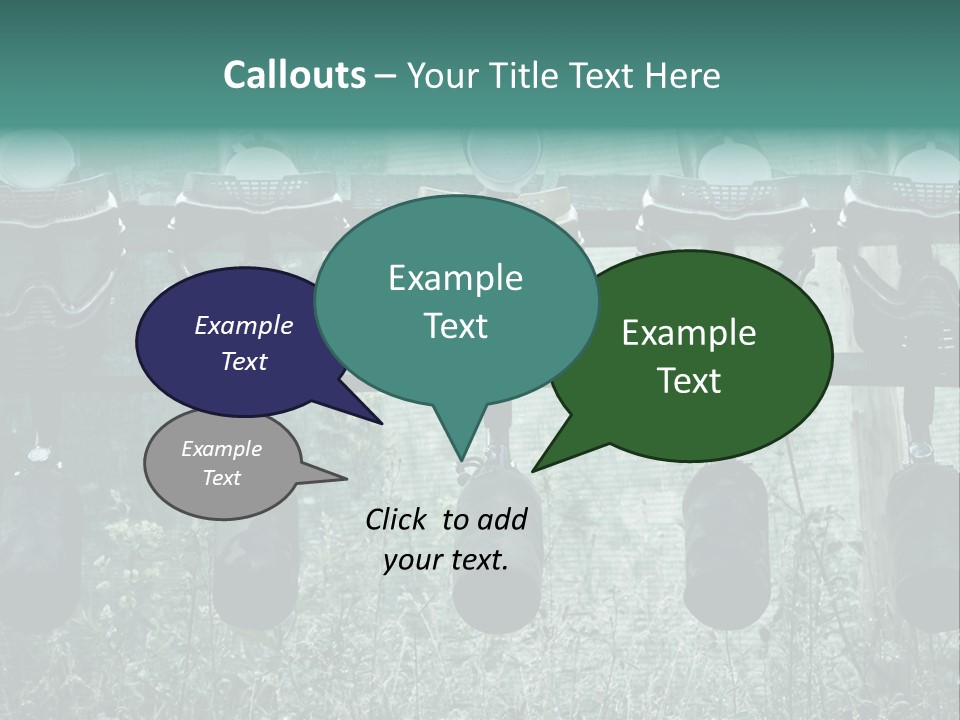 Military Protection Uniform PowerPoint Template