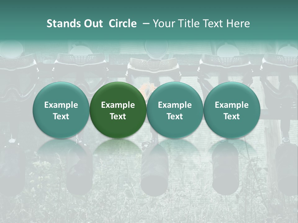 Military Protection Uniform PowerPoint Template