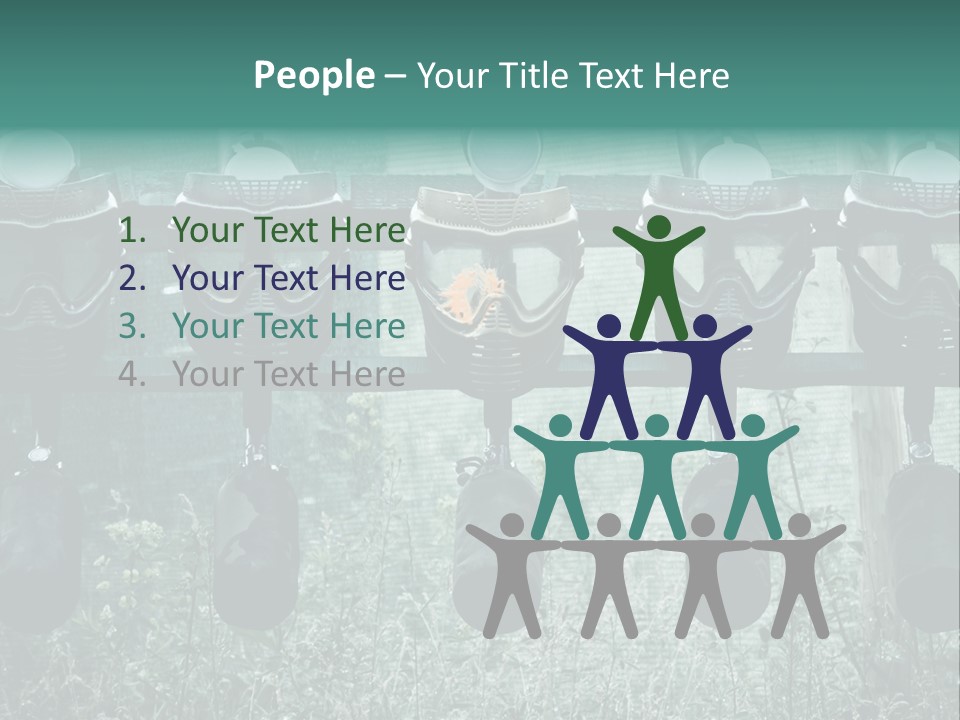 Military Protection Uniform PowerPoint Template