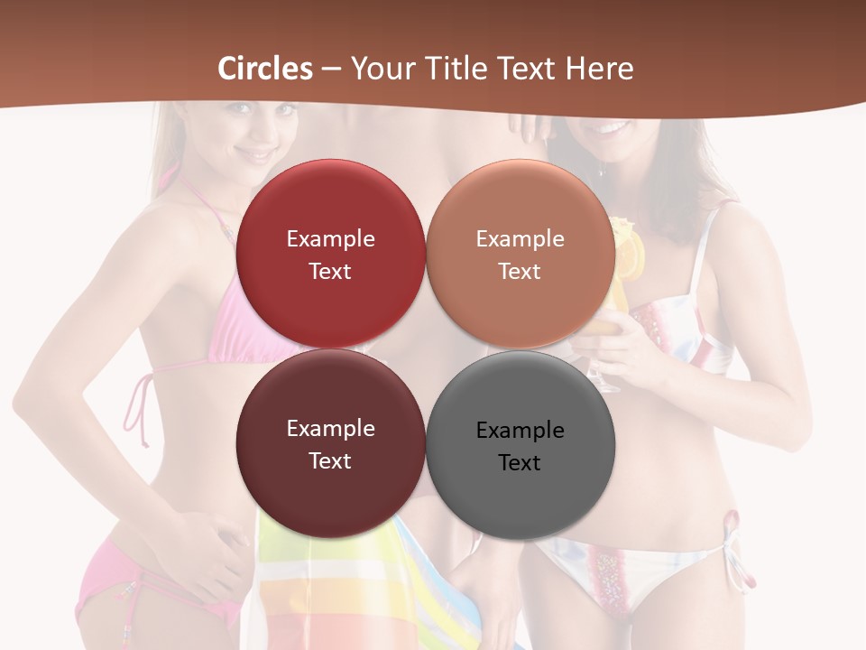 S Cute Sunglasses PowerPoint Template