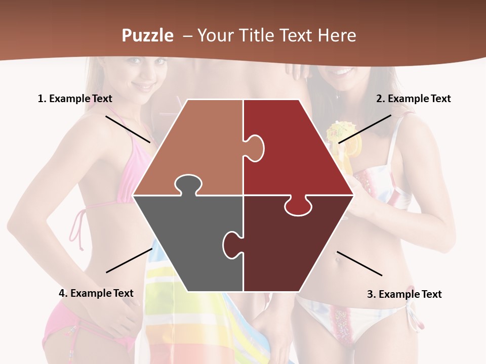 S Cute Sunglasses PowerPoint Template