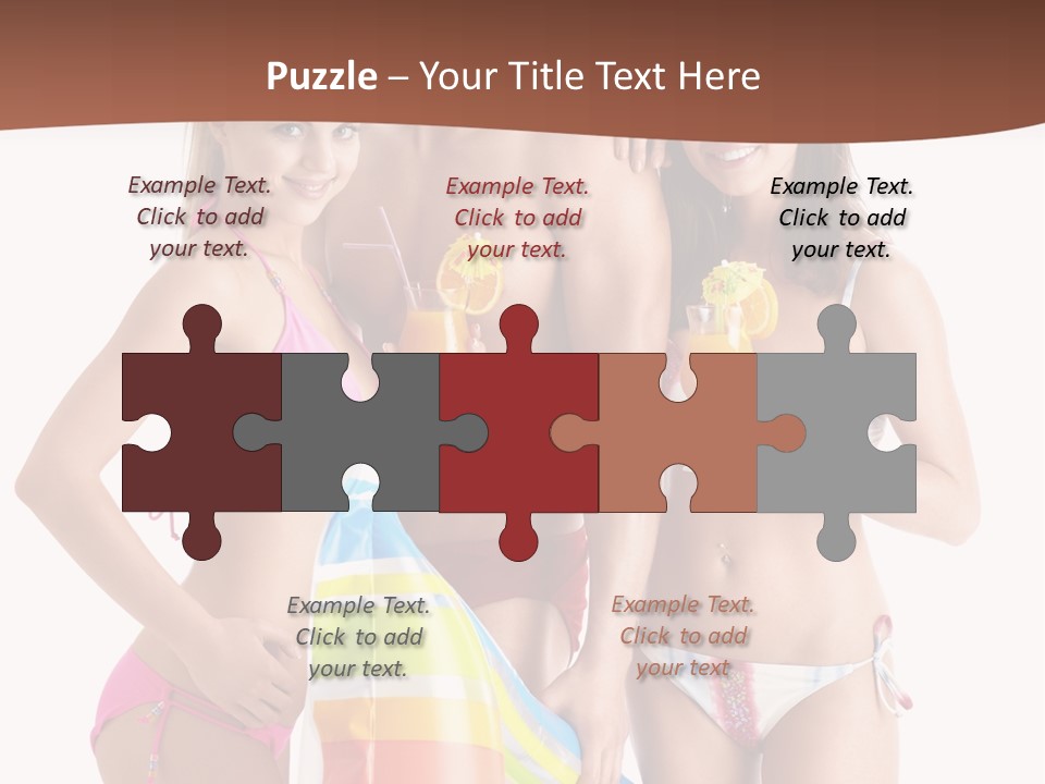 S Cute Sunglasses PowerPoint Template